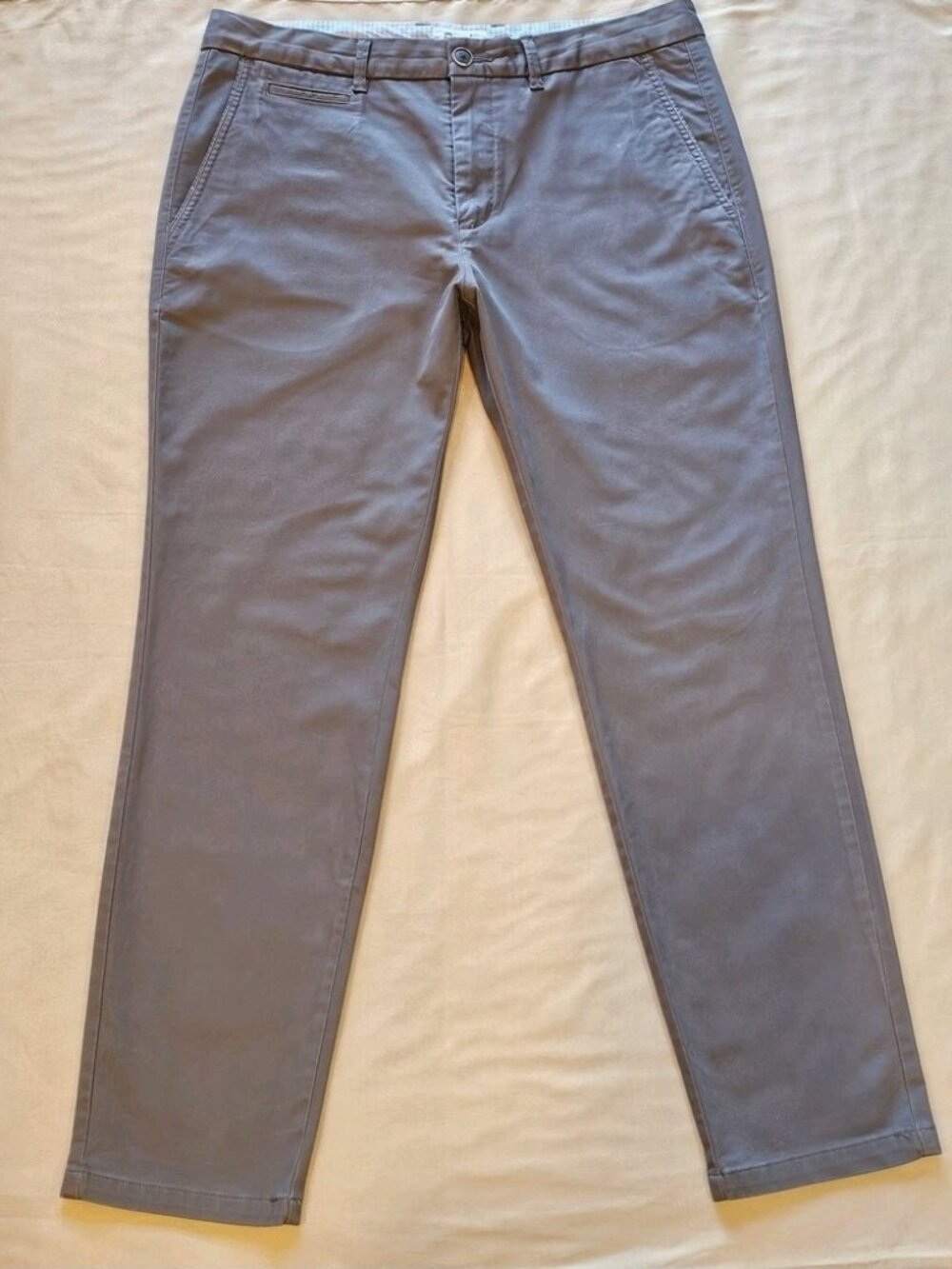 Good Stretch Chino Brown Pants Mens